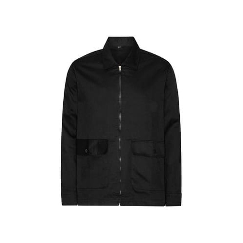 [O67701] Twill Jacket (Black, XS)