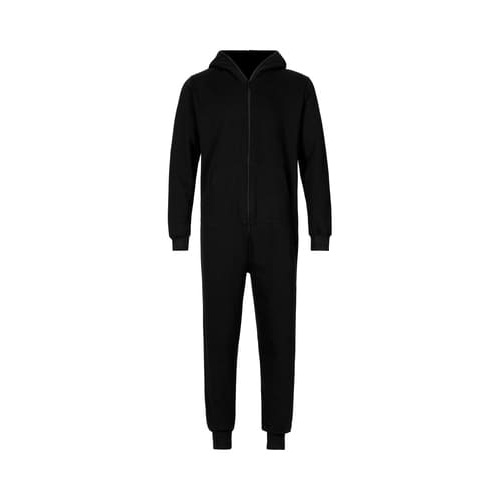 [O73331] Jumpsuit (Black, XS)