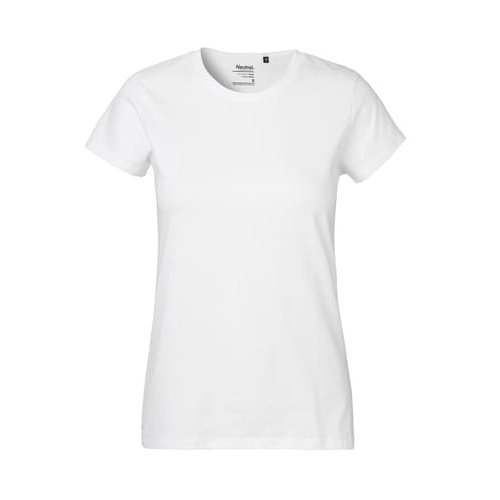 [O80001] Ladies Classic T-shirt (White, XS)