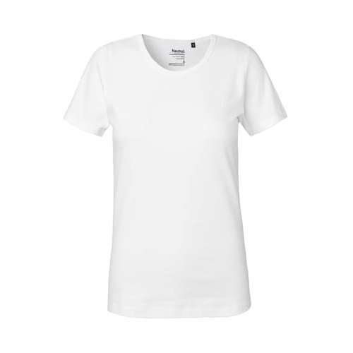 [O81029] Ladies Interlock T-shirt (White, XS)