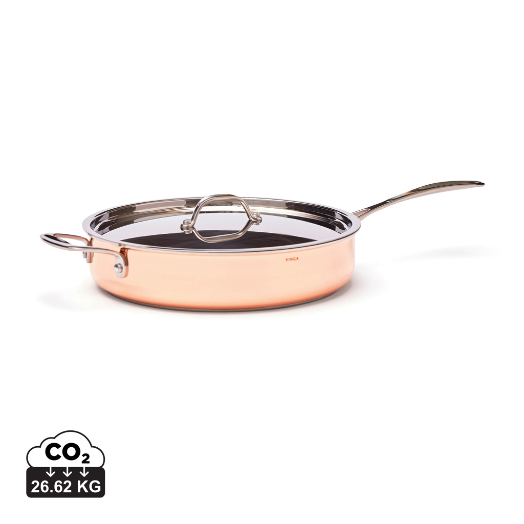 VINGA Baron copper sauté pan