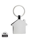 RCS recycled zinc alloy house keyring