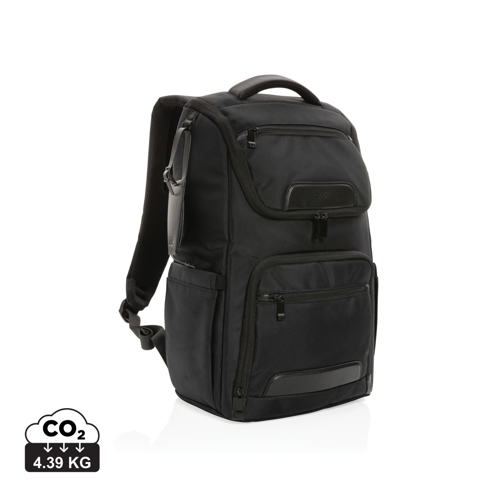 Swiss Peak AWARE™ RPET Voyager 15.6" laptop backpack