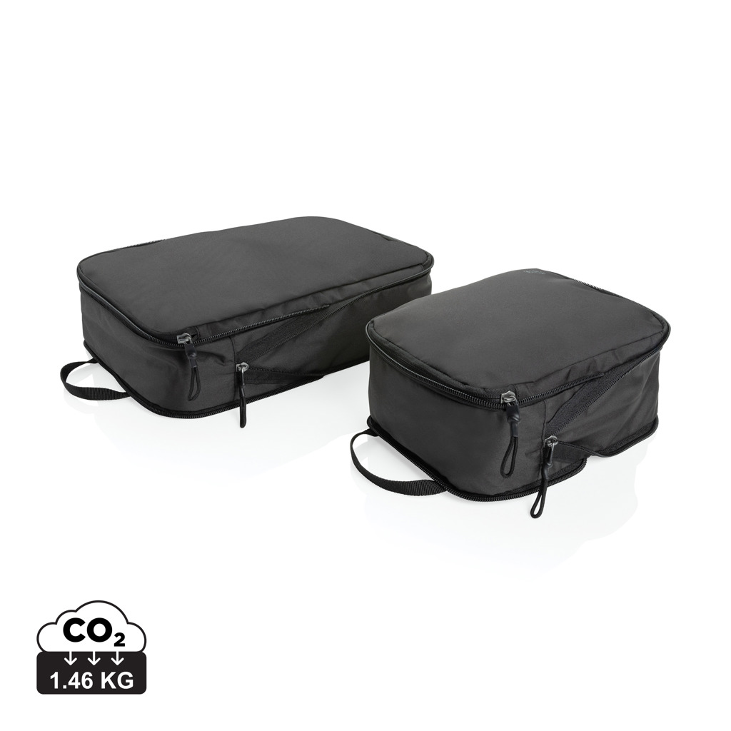 Swiss Peak Ridge AWARE™ RPET compression travel cubes 2pc