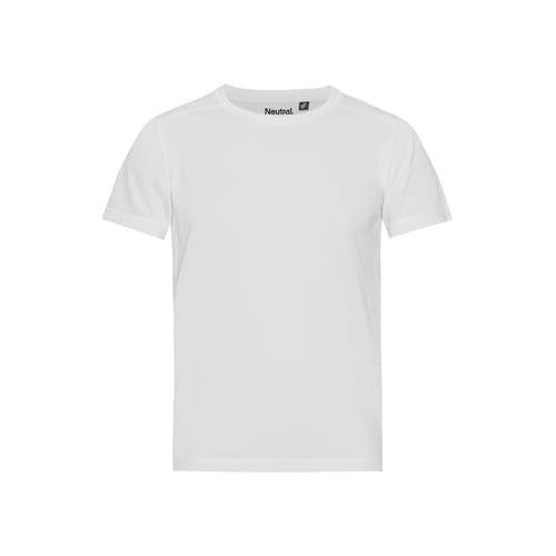 [R30001] Kids Recycled Performance T-shirt (White, 92/98 cm)