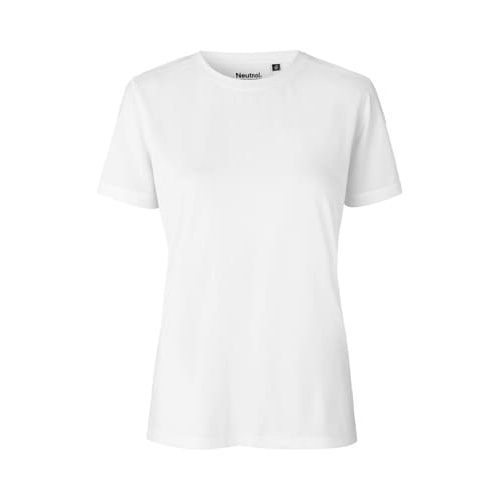 [R81001] Ladies Recycled Performance T-shirt (White, XS)