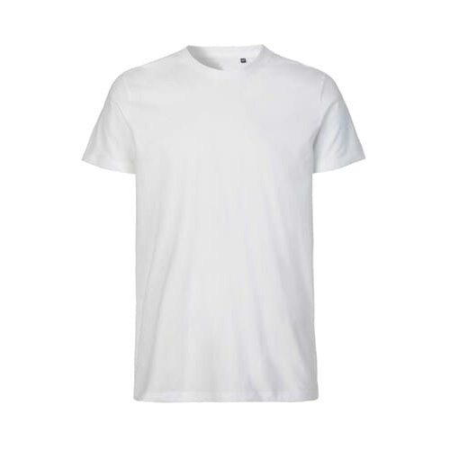 [T61001] Unisex Tiger Cotton T-shirt (White, XS)