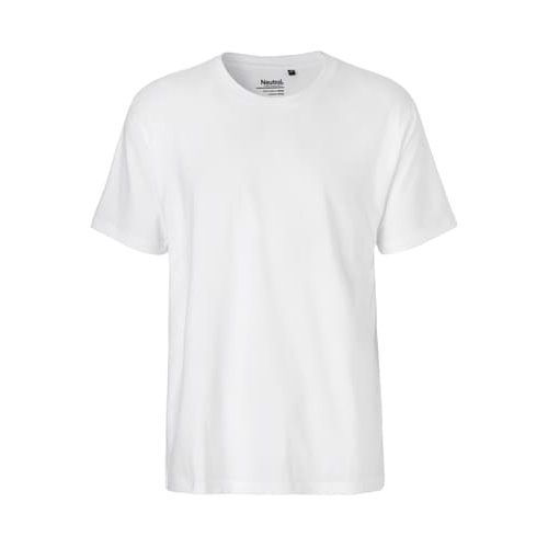 [O60001] Mens Classic T-shirt (White, S)