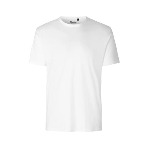 [O61030] Mens Interlock T-shirt (White, S)