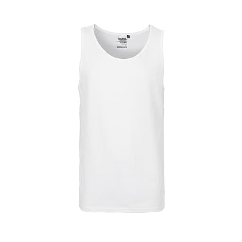 [O61300] Mens Tank Top (White, S)