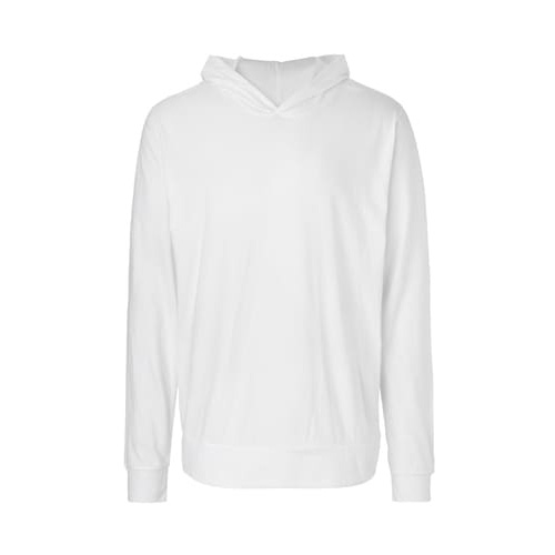 [O62101] Unisex Jersey Hoodie (White, XS)