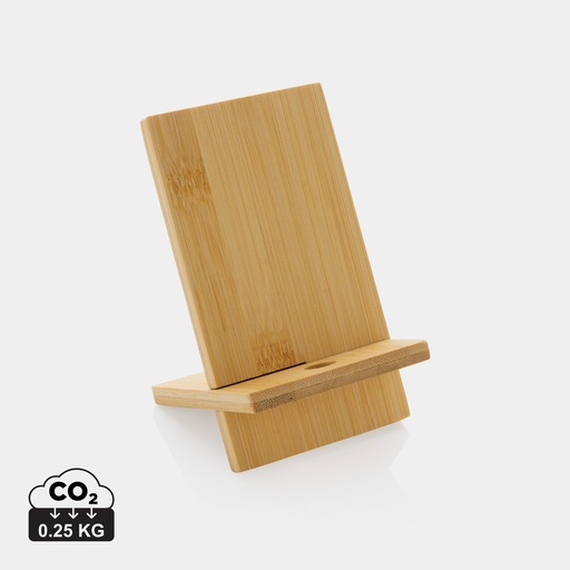 [P301.409] Bamboo phone stand in kraft box