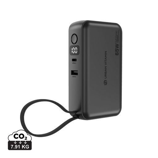 [P301.9901] Urban Vitamin Eureka hybrid GANcharger 10000mah powerbank65W