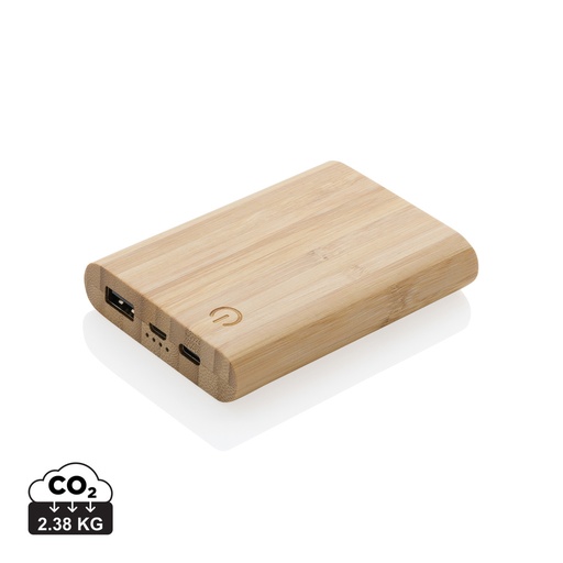 [P322.259] Bamboo 5.000 mAh powerbank