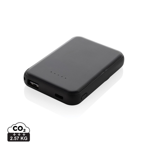 Stellar RCS recycled plastic 5000 mah 5W magnetic powerbank