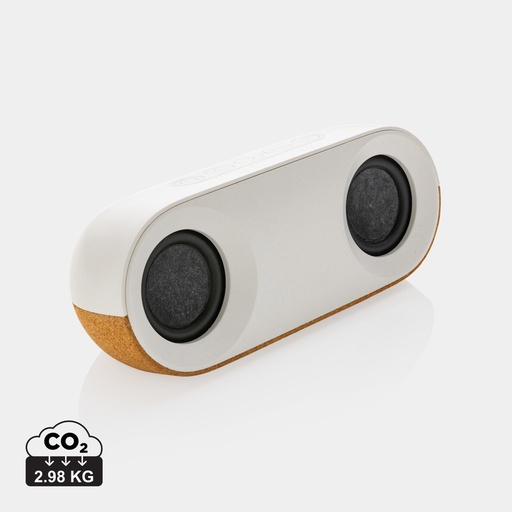 [P329.619] Oregon RCS recycled plastic and cork 10W speaker