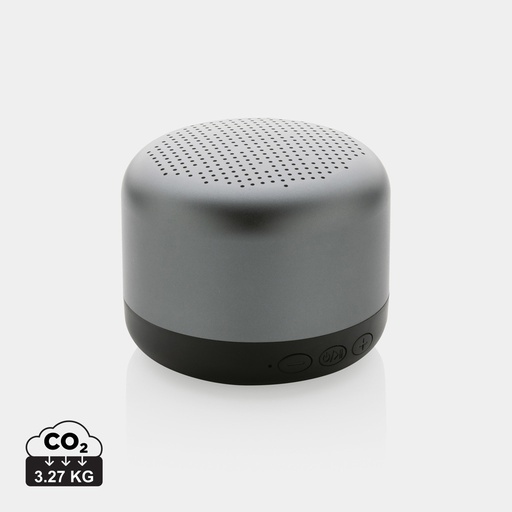 [P329.872] Terra RCS recycled aluminium 5W wireless speaker