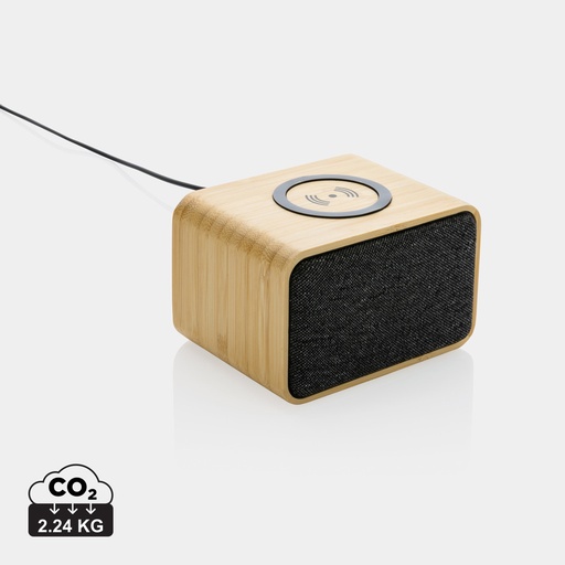 [P329.969] RCS Rplastic 3W speaker with bamboo 5W wireless