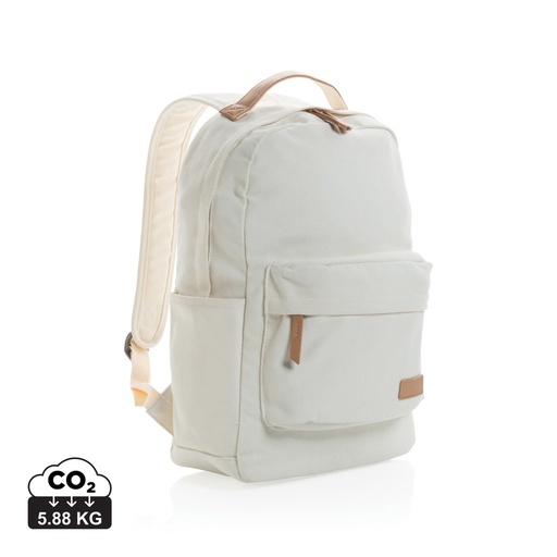 Impact AWARE™ 16 oz. recycled canvas backpack