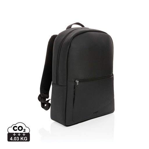 [P762.561] Swiss Peak deluxe PU laptop backpack PVC free