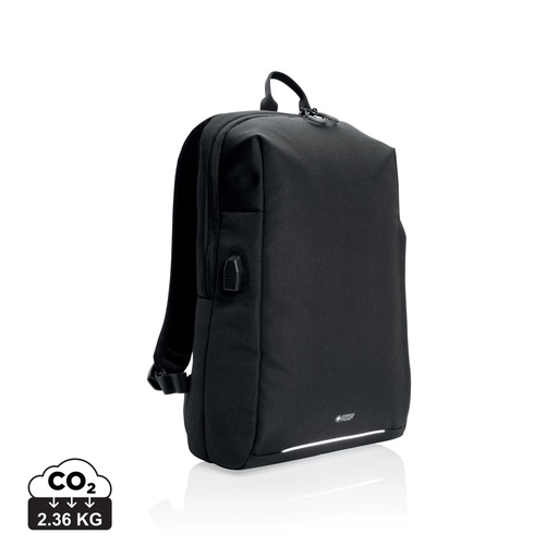 [P763.161] Swiss Peak AWARE™ RFID and USB A laptop backpack